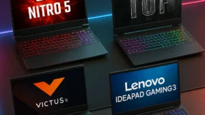 Best affordable gaming laptop in 2025 with top models Acer Nitro, ASUS TUF, HP Victus, and Lenovo IdeaPad.