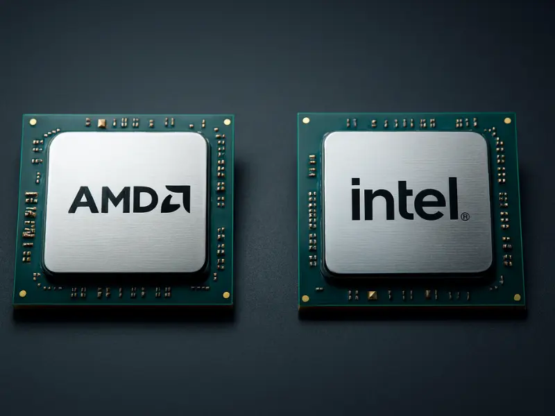 Intel vs AMD best processor for laptop comparison