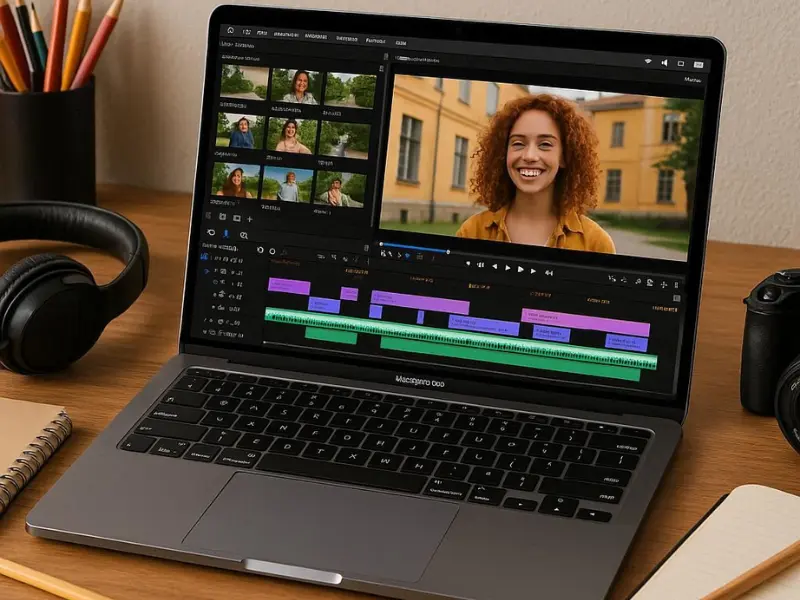 MacBook Pro 14 M3 is one of the best laptops for college students in creative and technical fields.