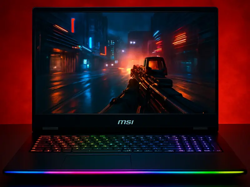 MSI GE76 Raider displayed as one of the best gaming laptops for under $13000