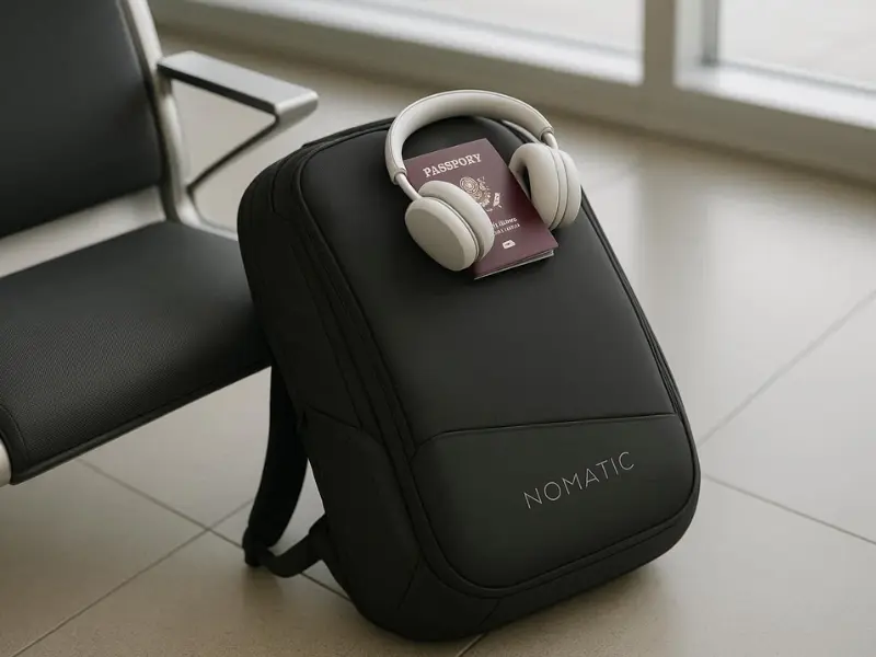 Nomatic Navigator best carry-on backpack for international travel